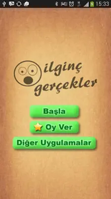 İlginç Gerçekler android App screenshot 2